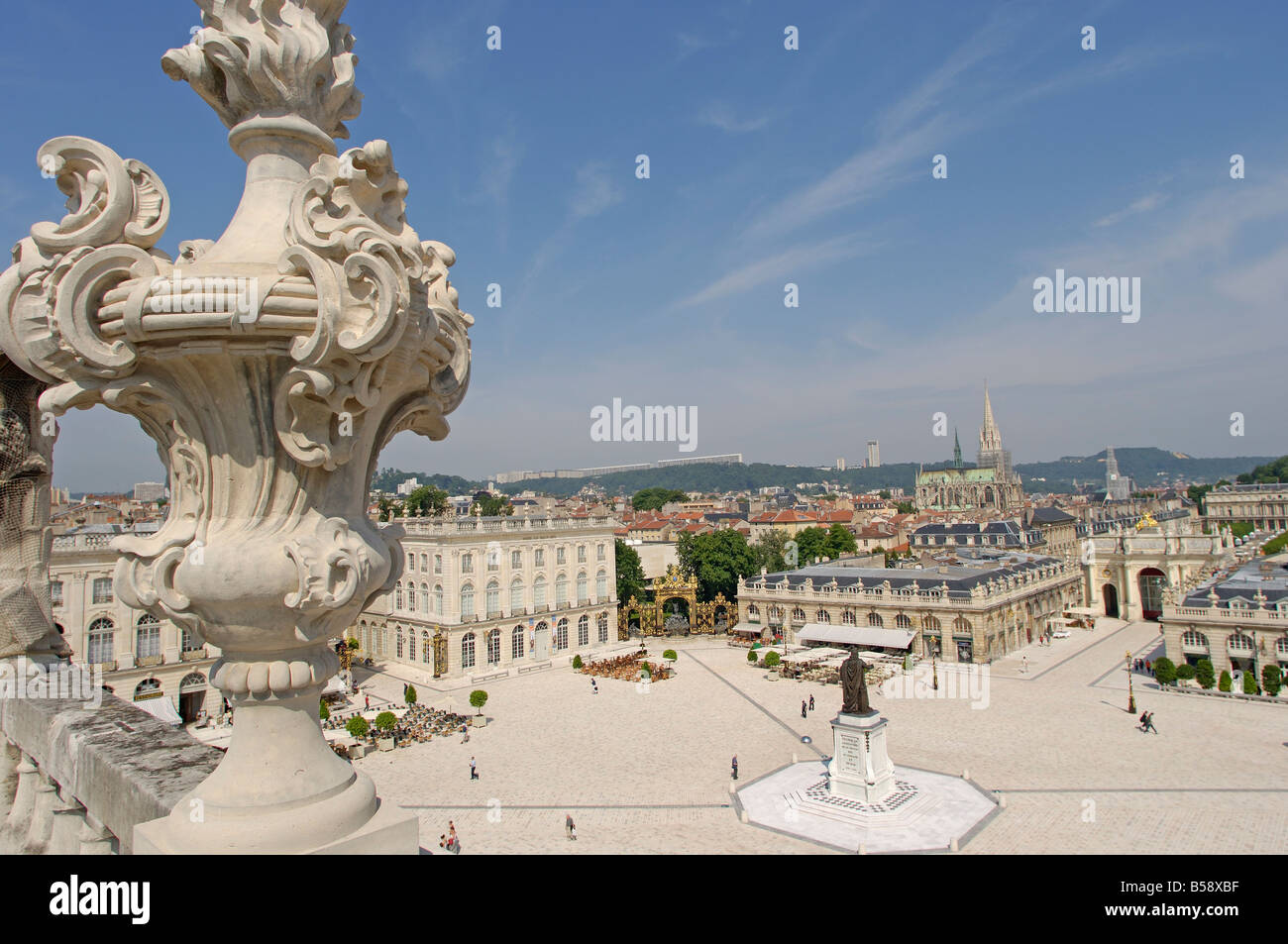 Stanislas, Place Royale, Stanislas Leszczynski, Nancy, Meurthe et Moselle, Lothringen, Frankreich Stockfoto
