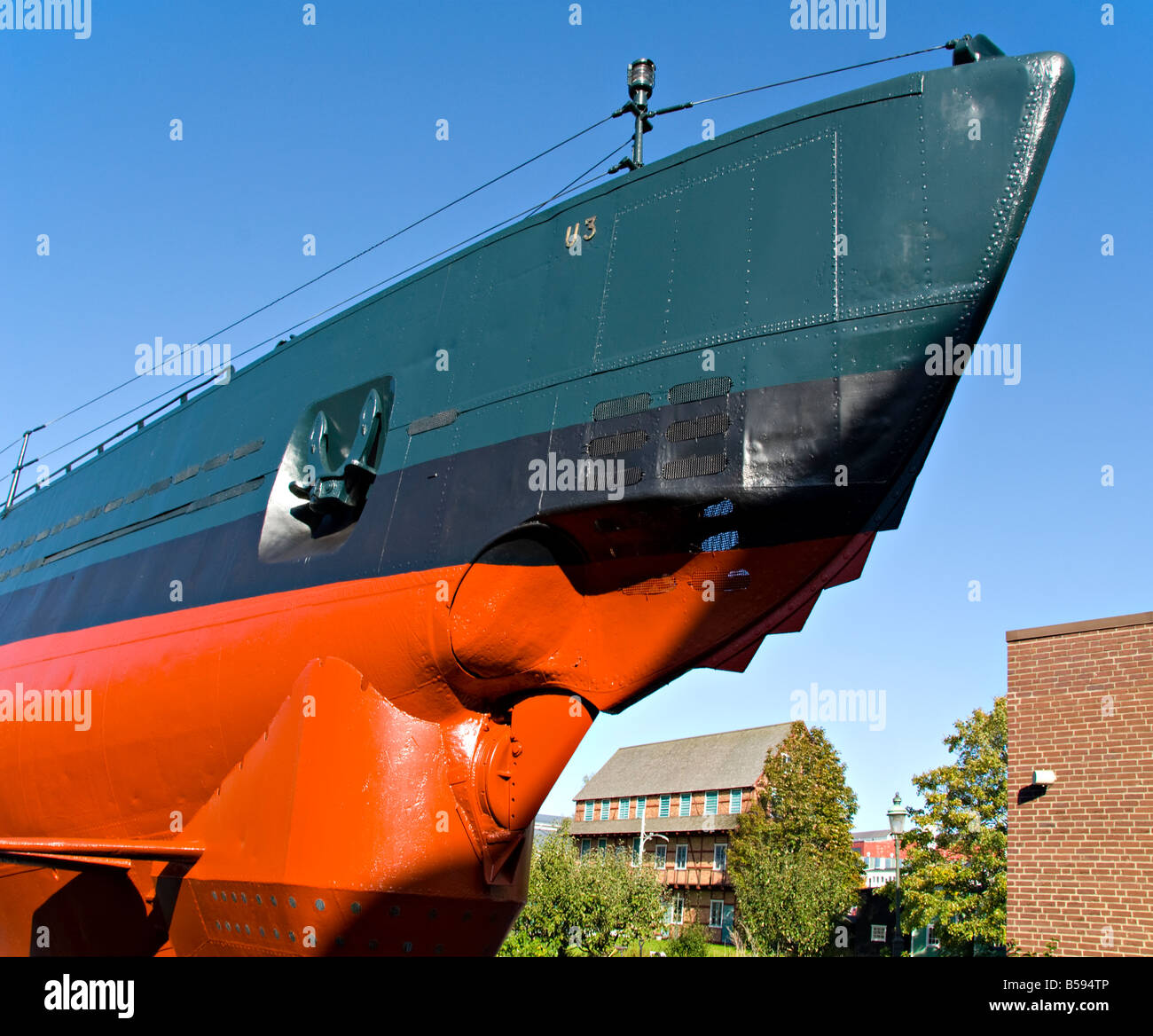 U3 U-Boot in Malmö Museer, Malmö, Schweden. Stockfoto