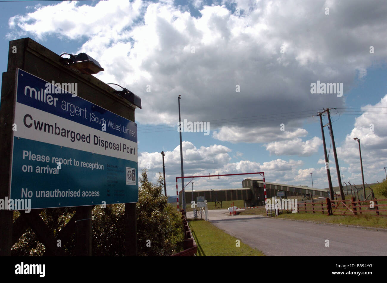 Europa s größte Tagebau Projekte in Süd-Wales der Court of Appeal fortfahren können hat die Waliser Versammlung beschlossen. Stockfoto