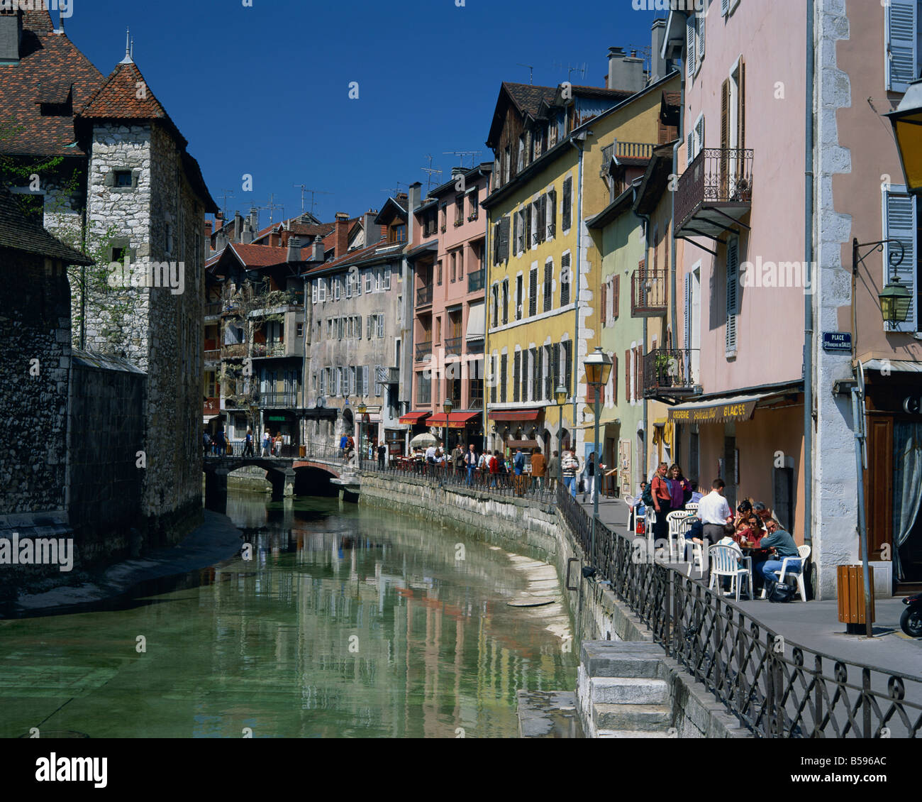 Annecy Alpes Rhone Frankreich G Hellier Stockfoto