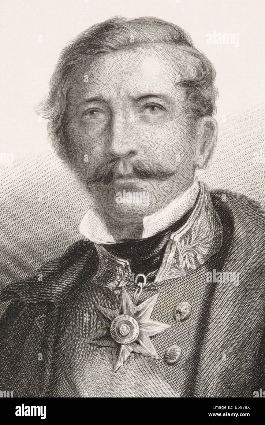 Sir Archdale Wilson, 1803 - 1874. Britischer General. Stockfoto