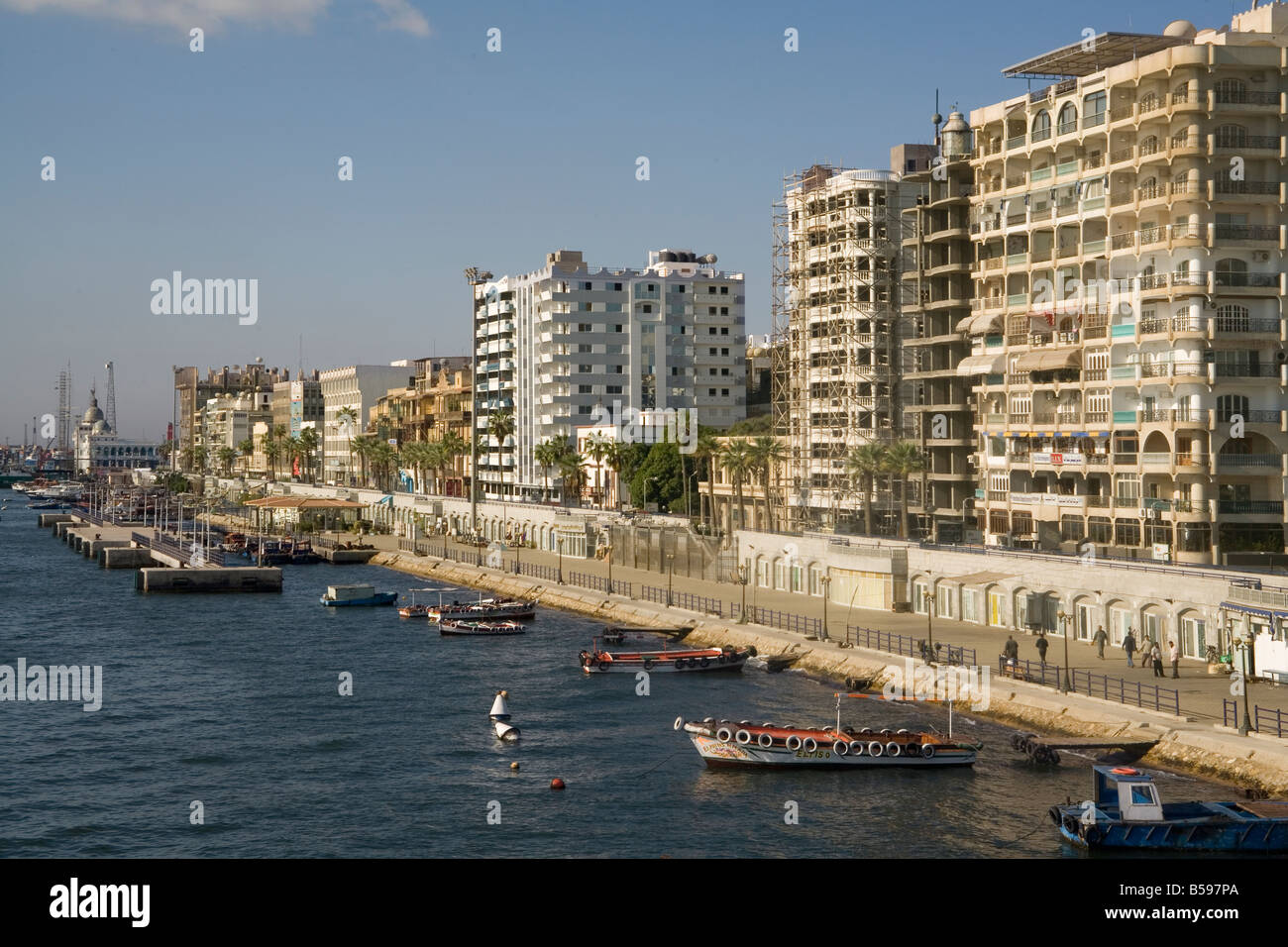 Stadt Und Kanal In ägypten www.alamy.de