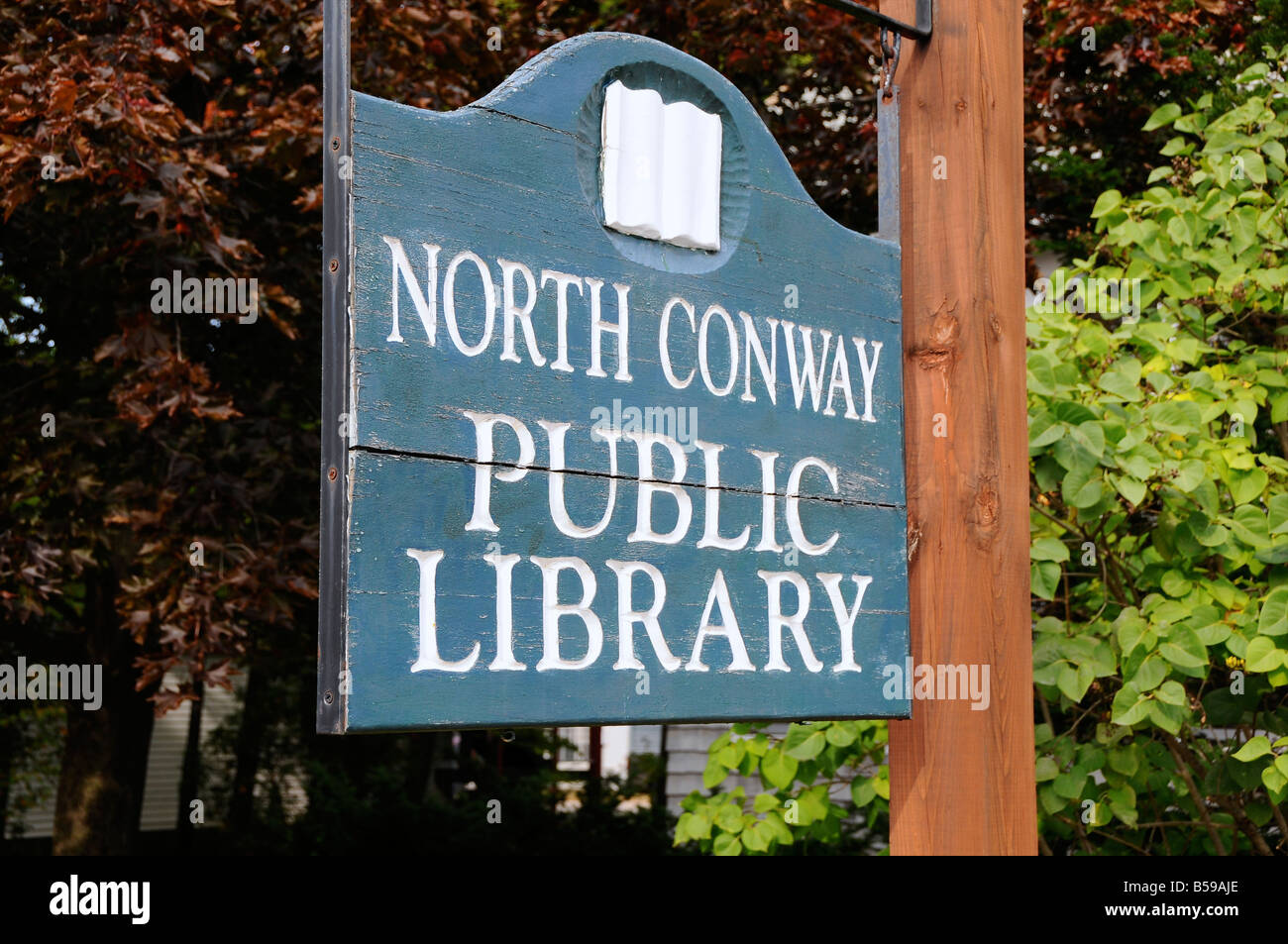 North Conway Public Library, New Hampshire, USA Stockfoto