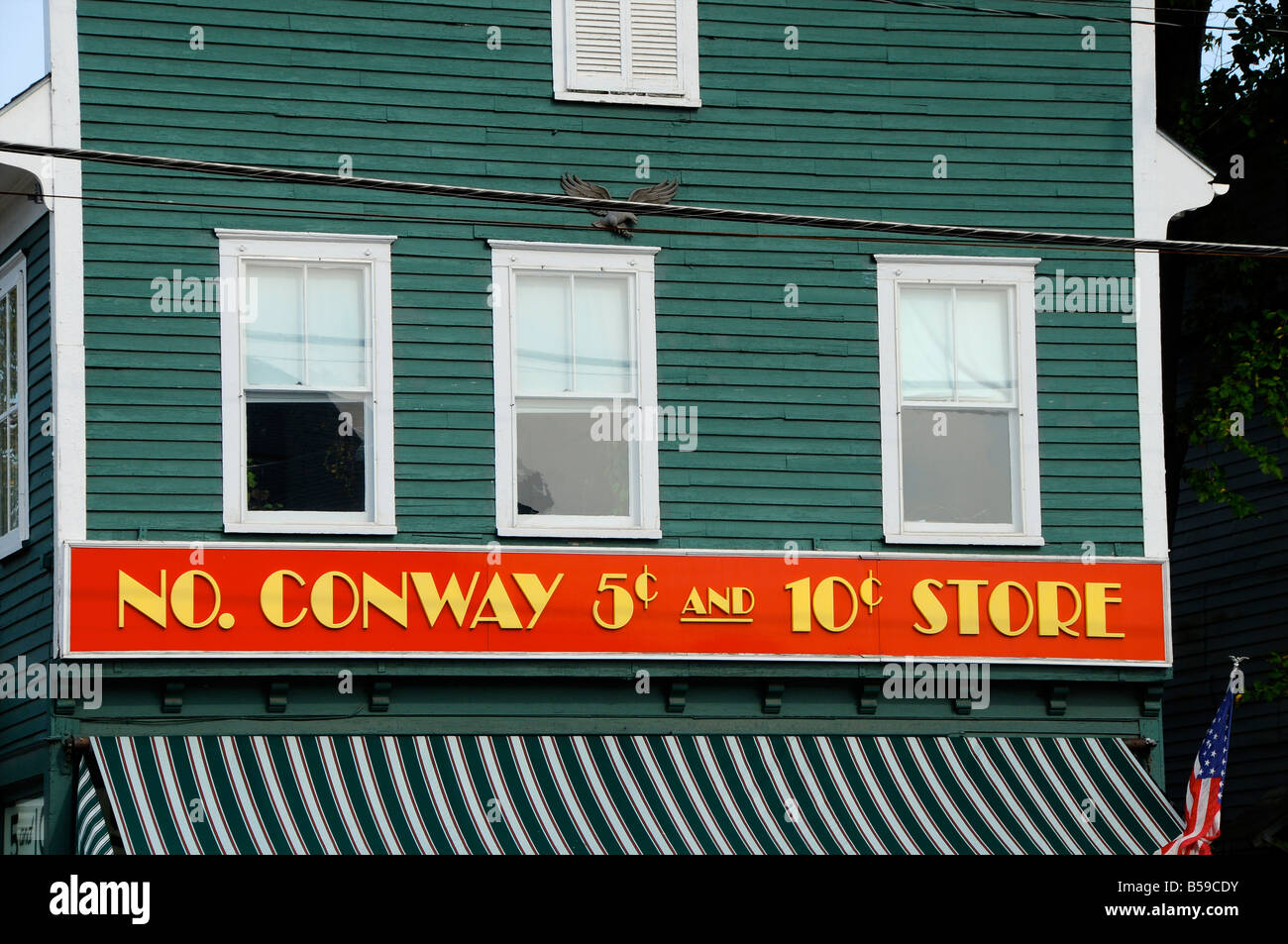Main Street, North Conway, New Hampshire, USA Stockfoto