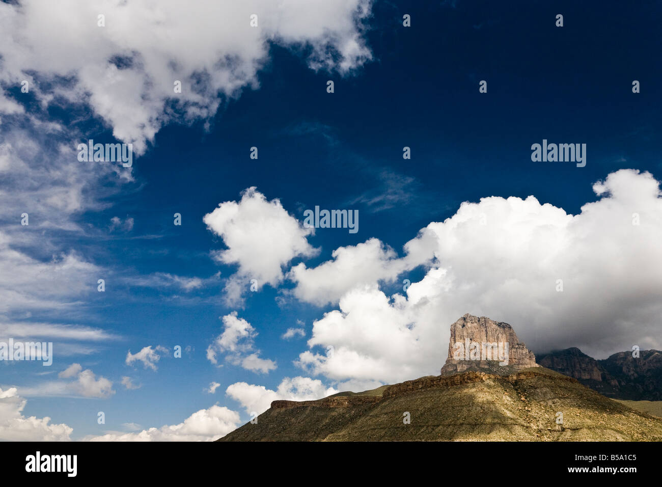 El Capitan, Guadalupe Mountains Nationalpark in Texas, USA Stockfoto