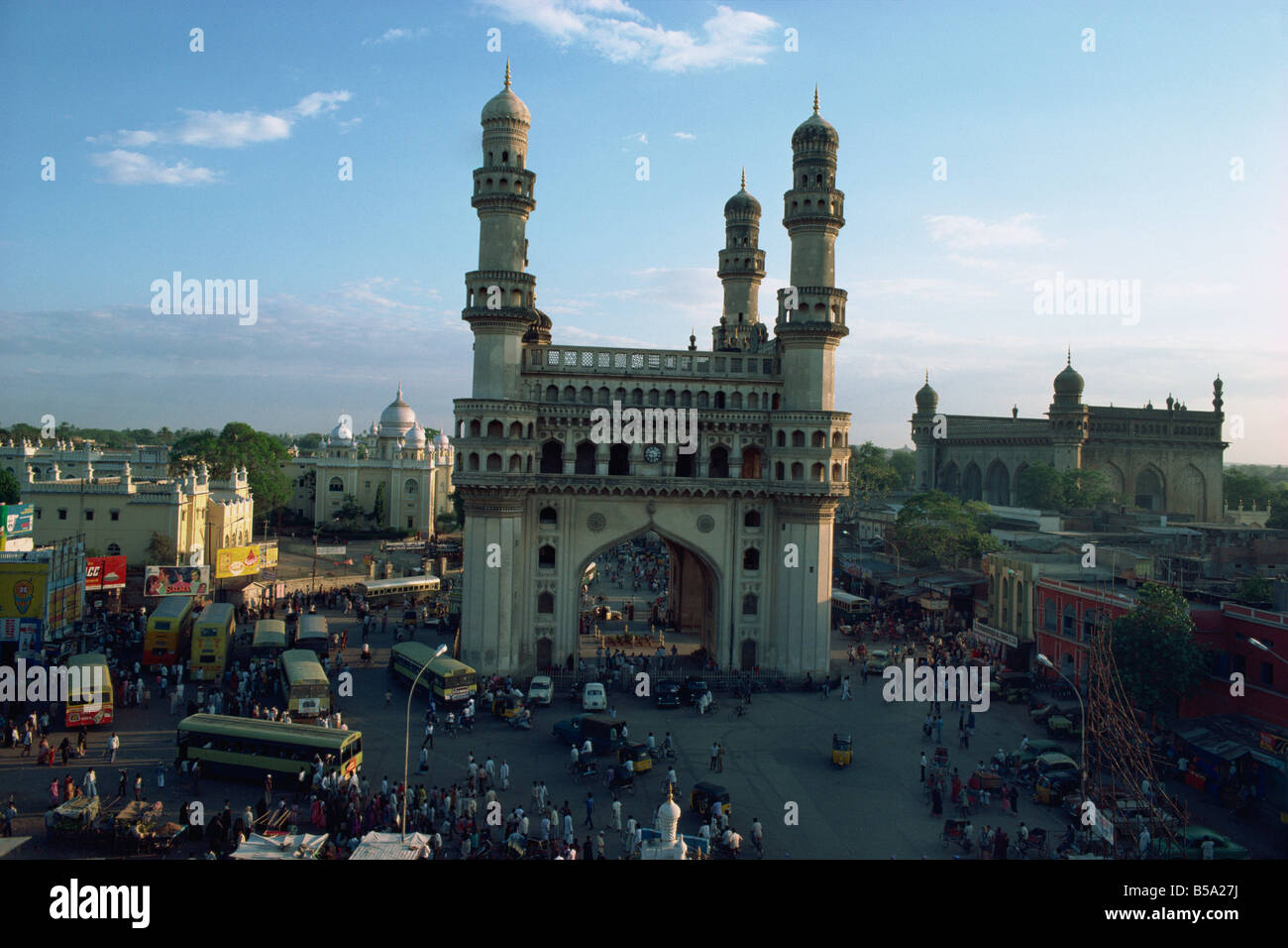 Der Char Minar Hyderabad Andhra Pradesh Indien Asien Stockfoto