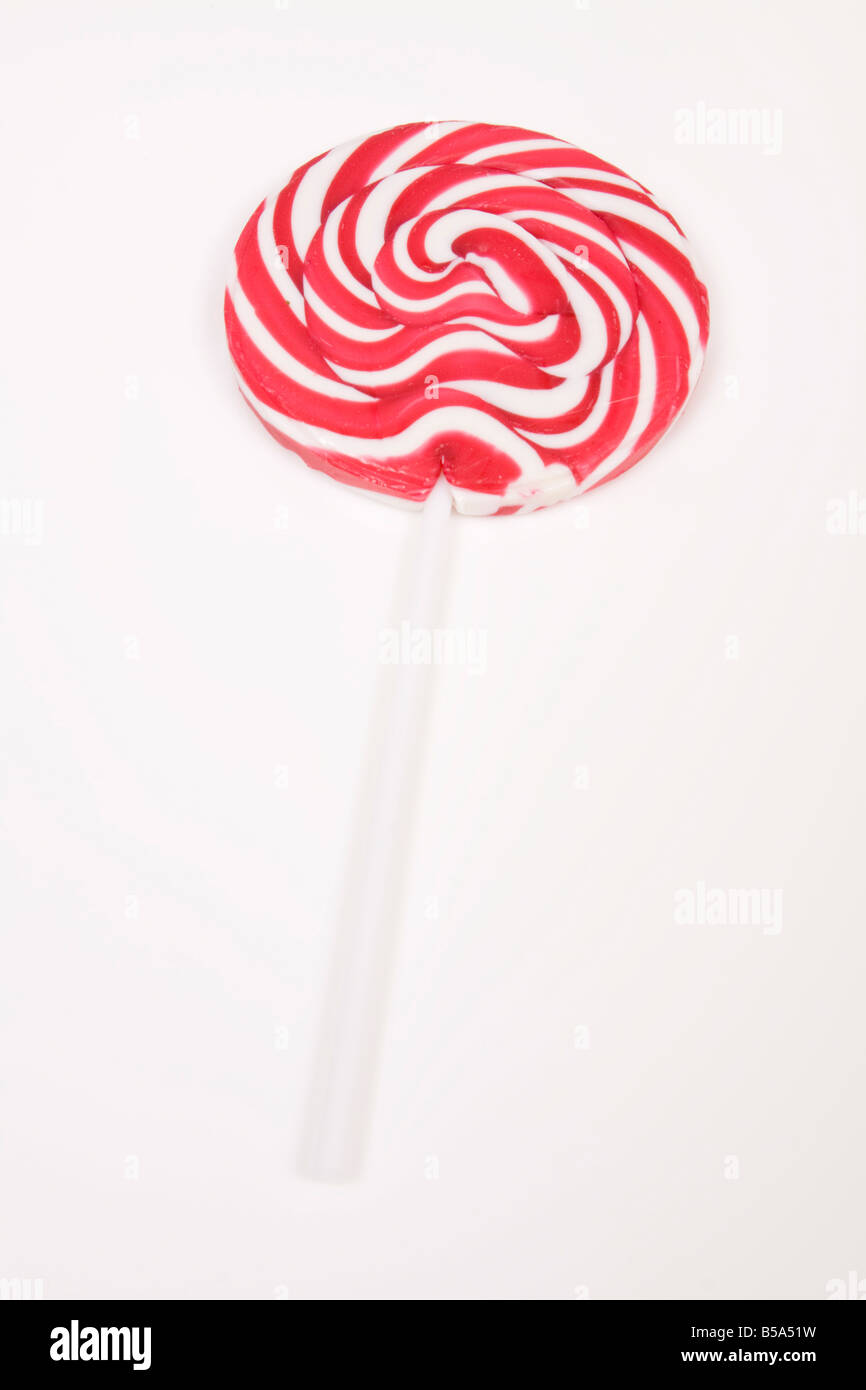 Pfefferminz-Lolly pop isoliert auf einem weißen Studio-Hintergrund Stockfoto Pfefferminz-Lolly pop isoliert auf einem weißen Studio-Hintergrund Stockfoto