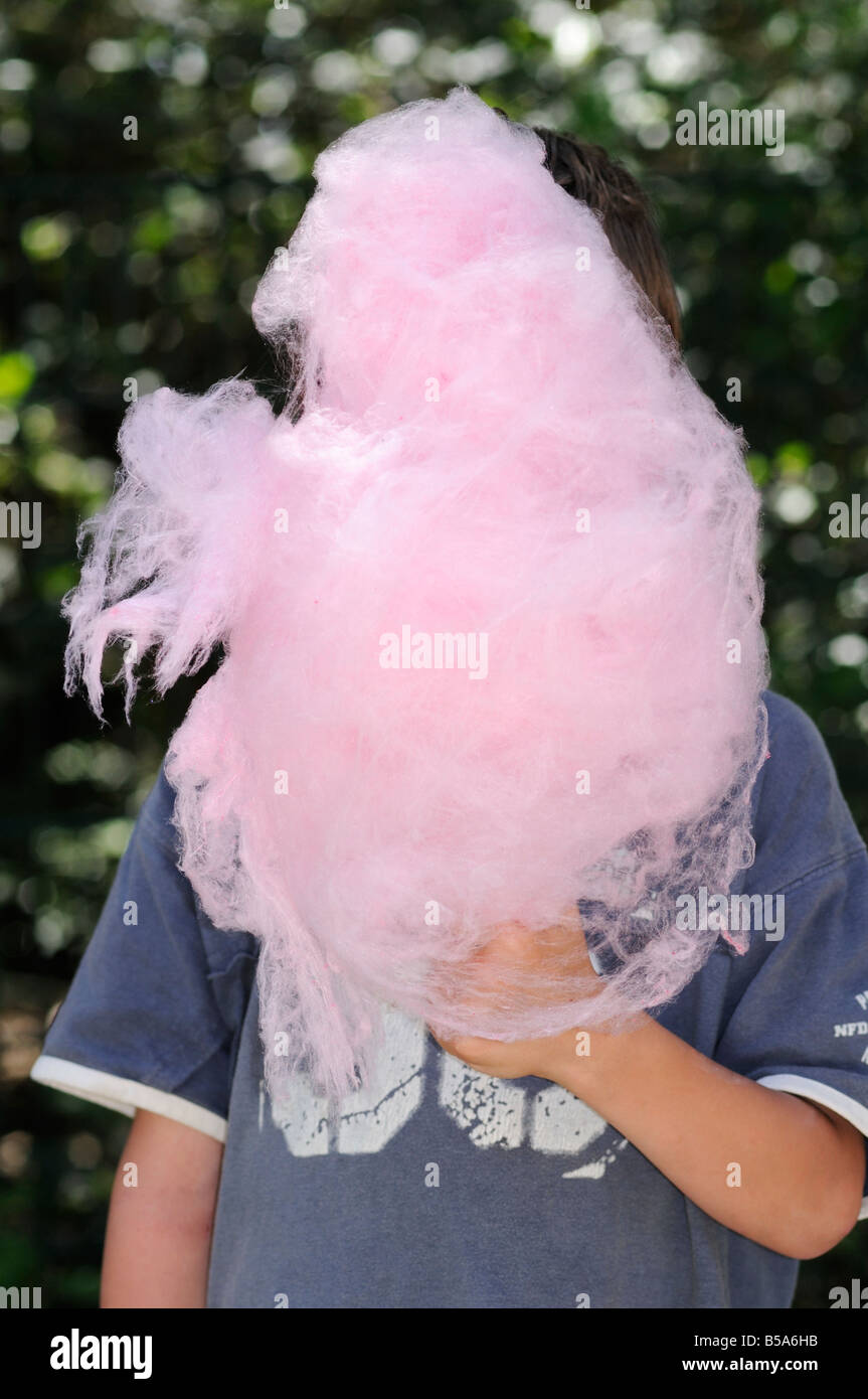 gierige junge Stockfoto