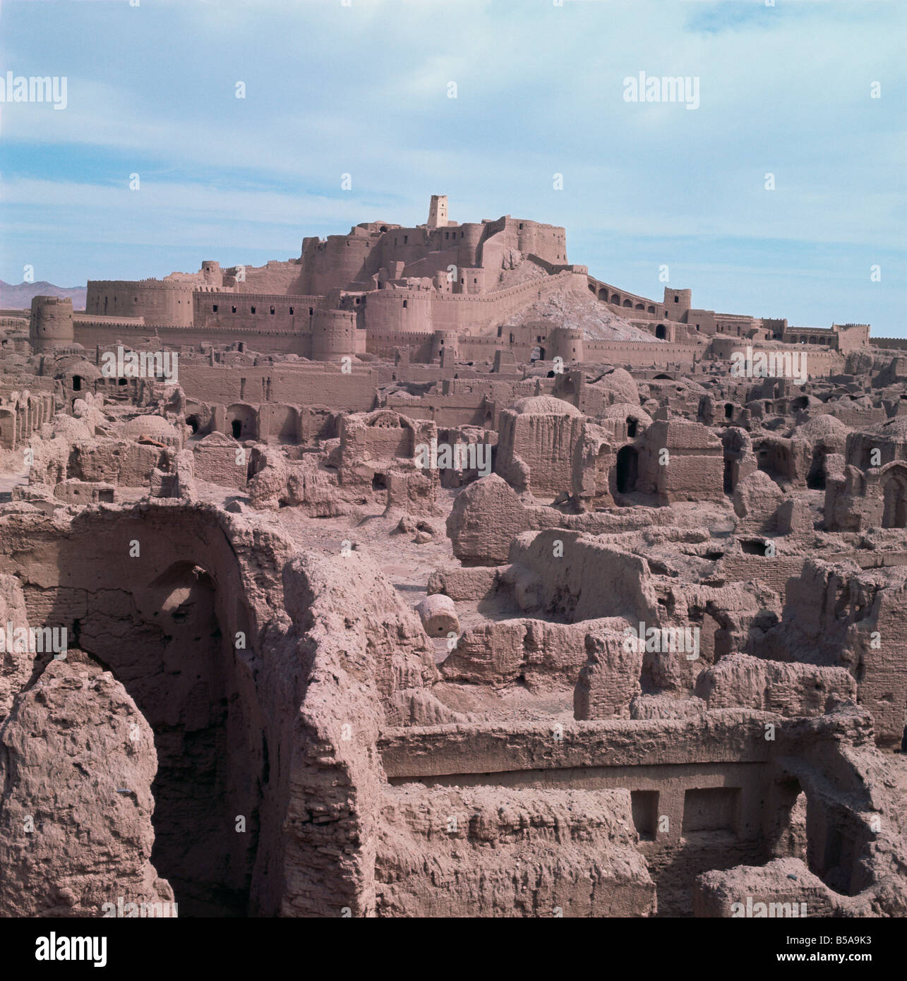 Zitadelle von Bam vor dem Erdbeben 2003-Iran-Nahost Stockfoto