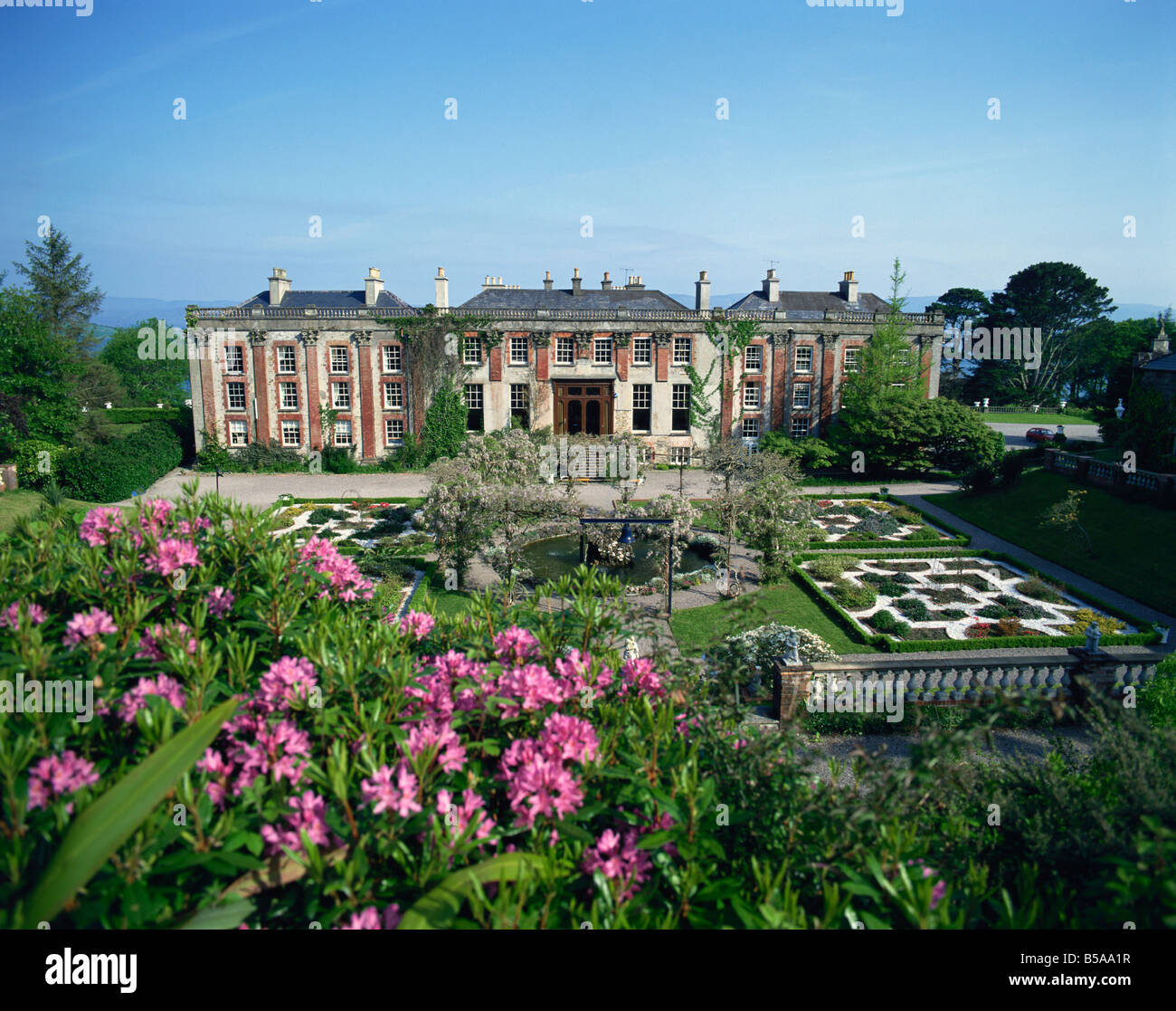 Bantry House und Gärten Bantry County Cork Munster Republik von Irland Europa Stockfoto