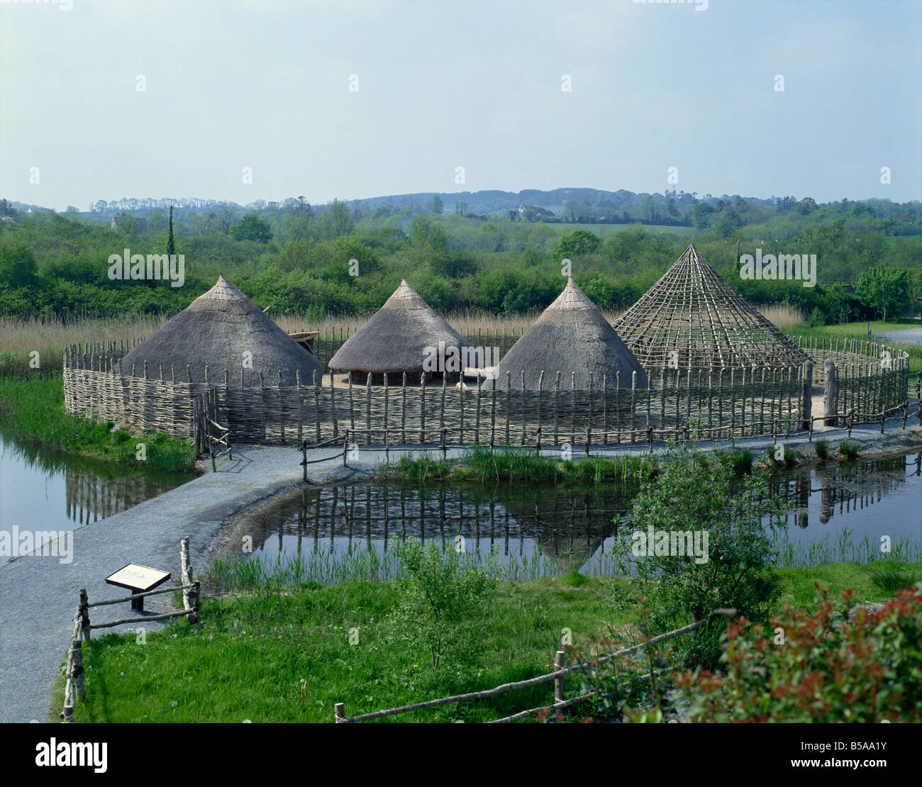 Heritage Park in der Nähe von Wexford County Wexford Leinster Republik von Irland Europa Stockfoto