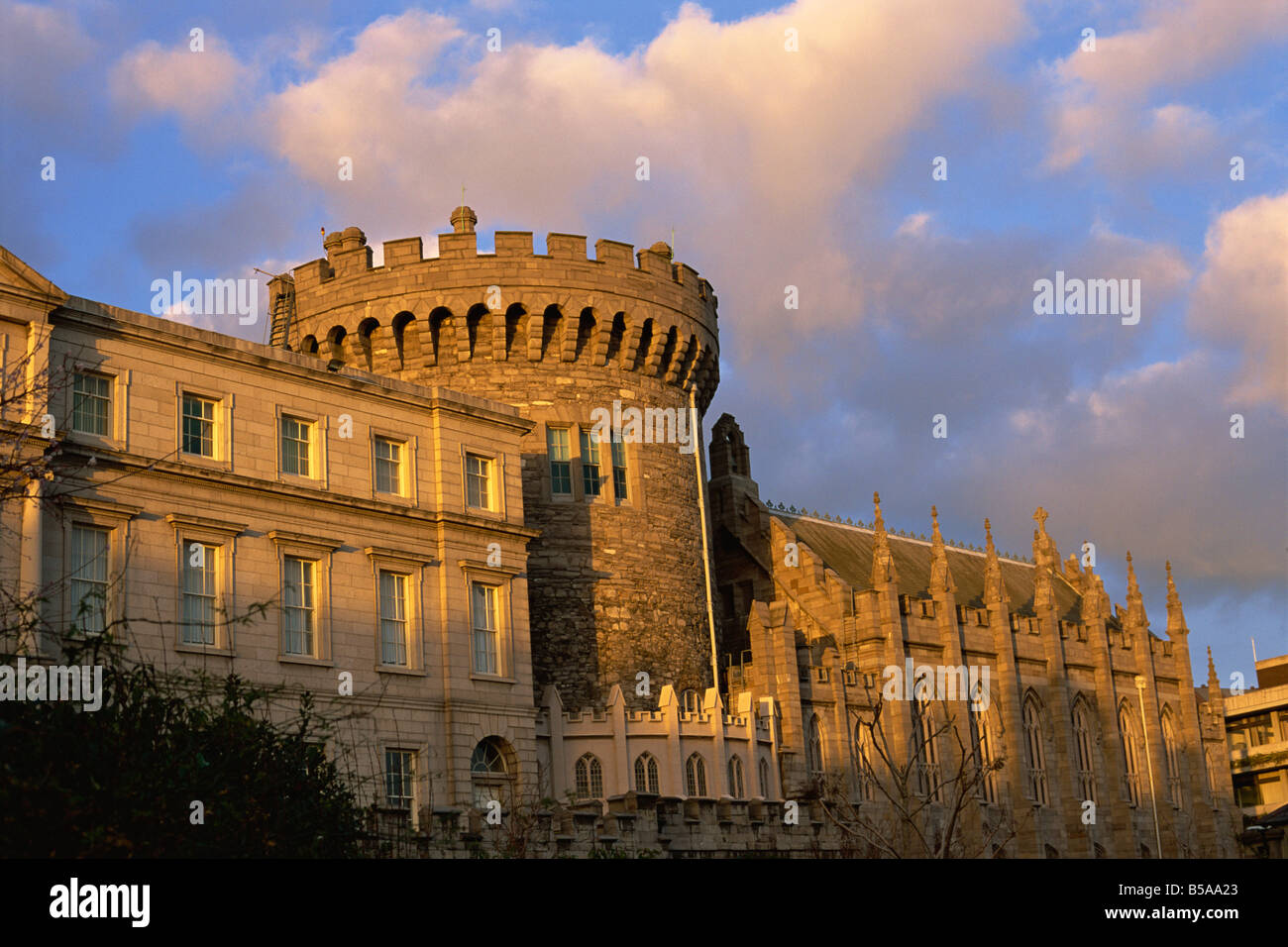 Schloss von Dublin, Dublin, Republik Irland, Europa Stockfoto