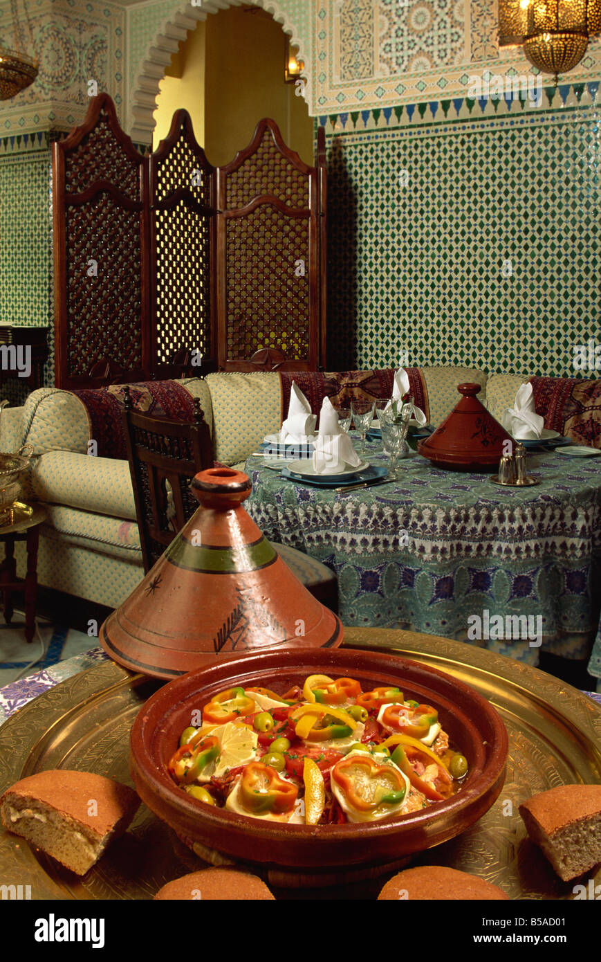 Hotel Royal Mansour, Casablanca, Marokko, Nordafrika, Afrika Stockfoto