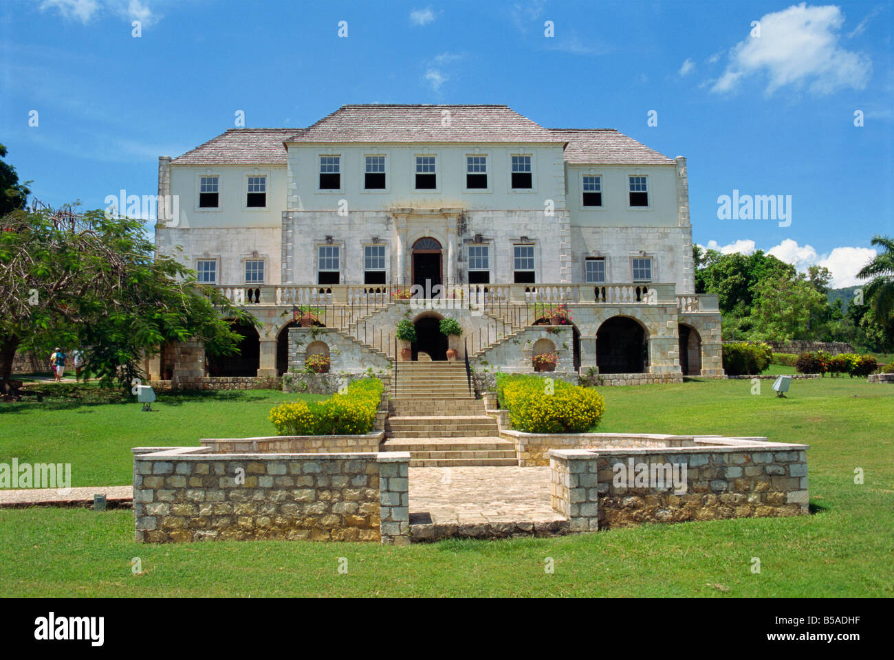 Rose Hall Great House Jamaika Antillen Karibik Mittelamerika Stockfoto
