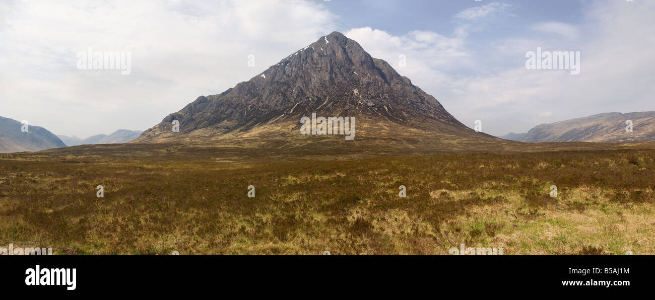 Stob Derg (Buachialle Etive mor), eins von vielen wies Hügeln im Bereich von Glencoe Mountains in den Highlands von Schottland. Stockfoto