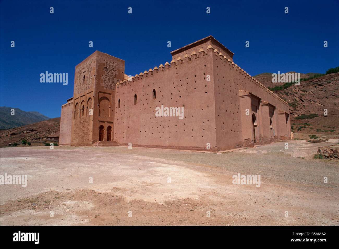 Tin Mall Moschee datiert von 1153, Tizi-n-Test bestehen, Marokko, Nordafrika, Afrika Stockfoto