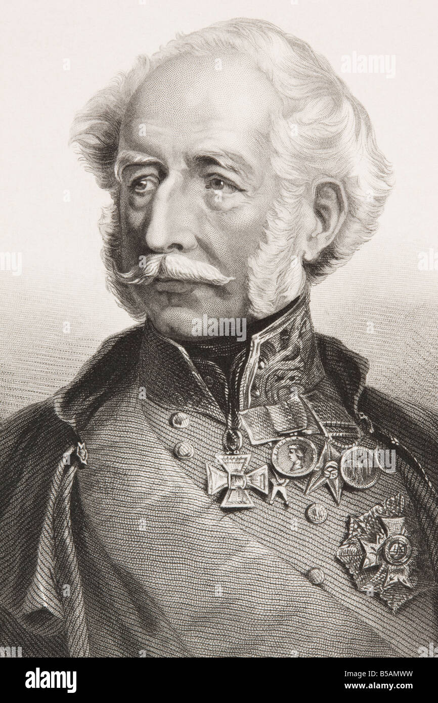 Hugh Gough, 1. Viscount Gough, 1779 - 1869. Britischer Feldmarschall. Stockfoto