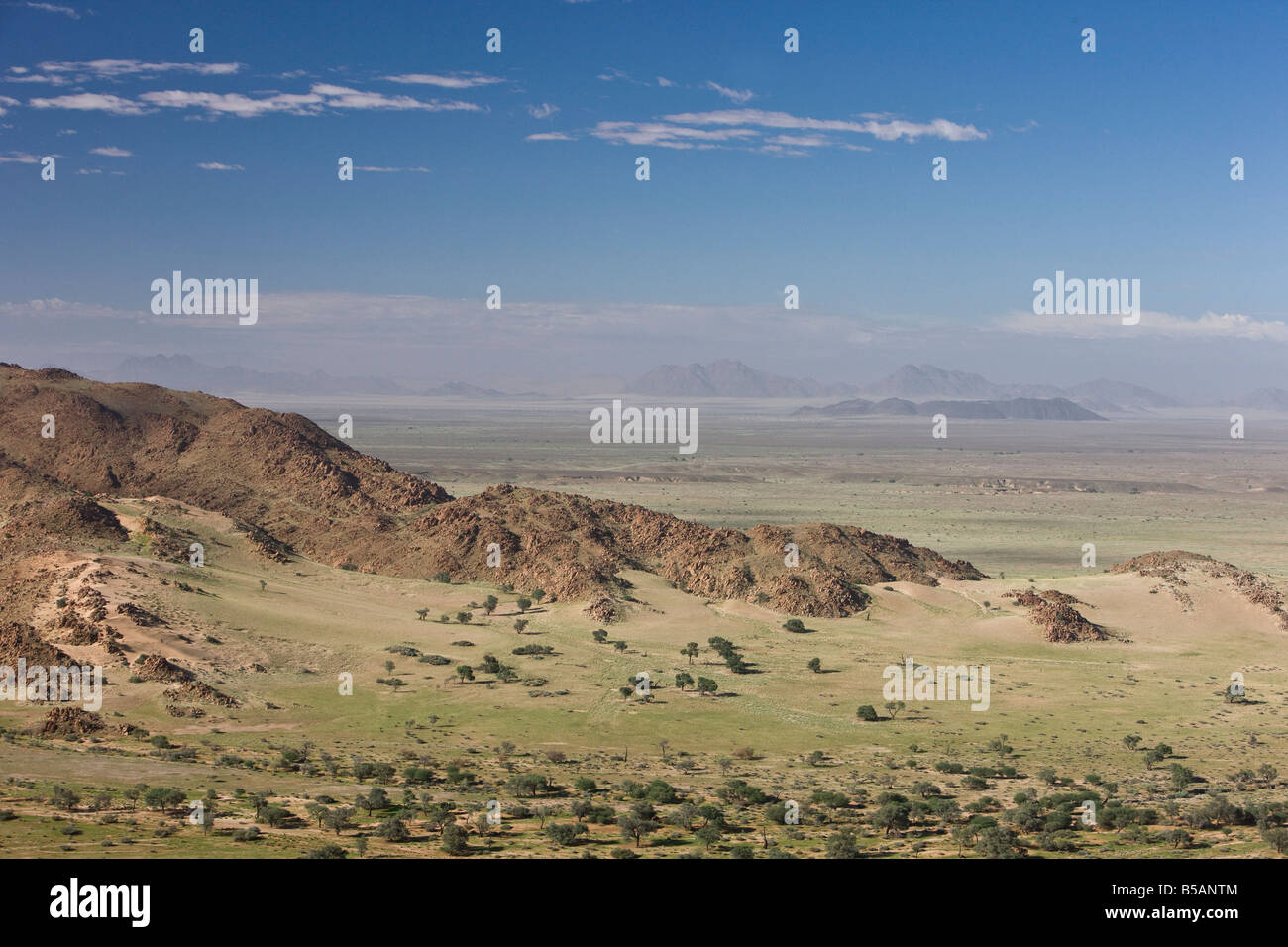 Luftbild des Namib-Naukluft-Nationalpark, Namibia, Afrika Stockfoto