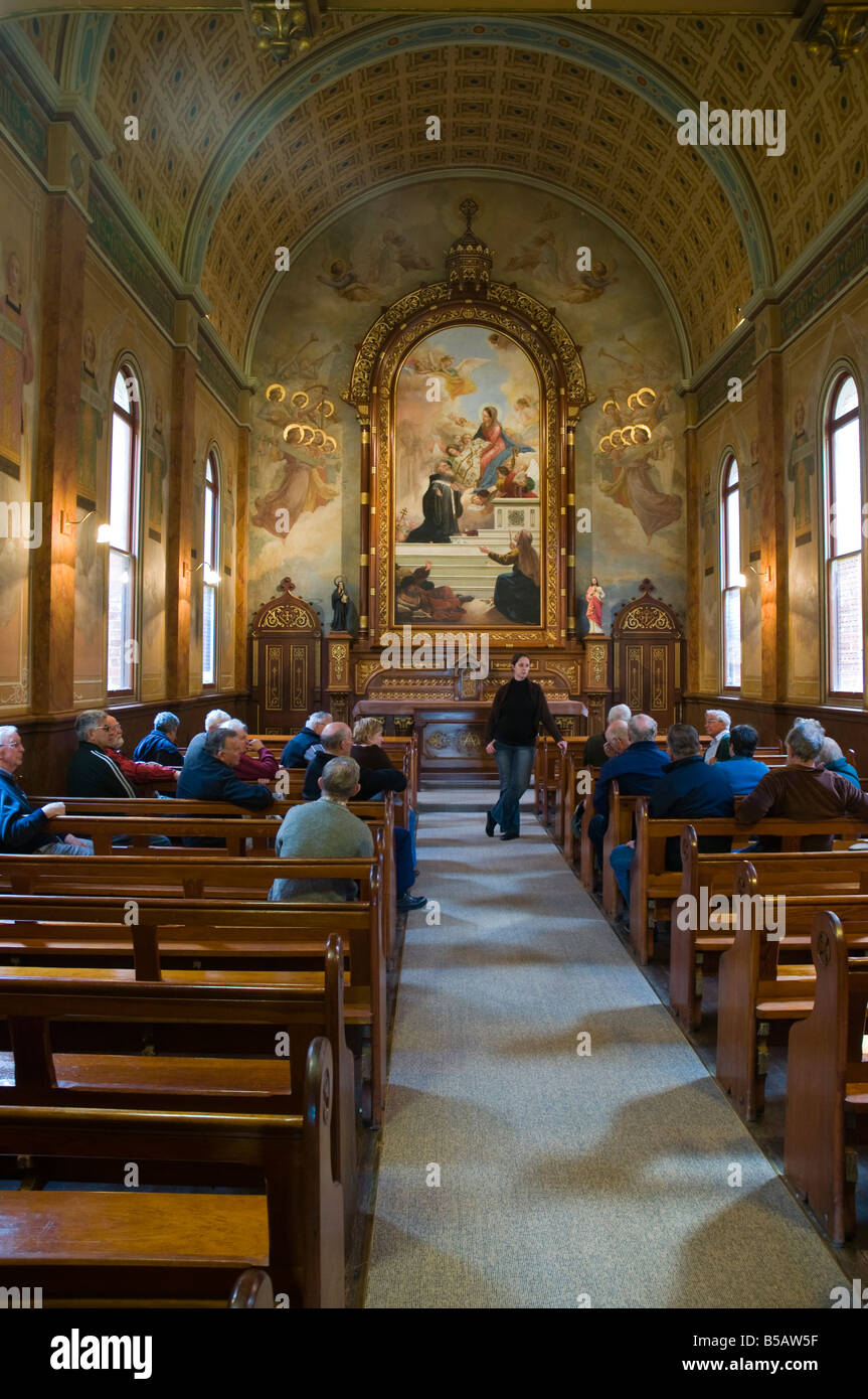Die Kapelle im Benediktinerkloster gründete die spanische Mission New Norcia in Westaustralien Stockfoto