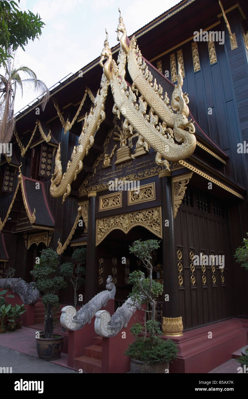 Buddhistische Tempel, Chiang Rai, Thailand, Südostasien Stockfoto