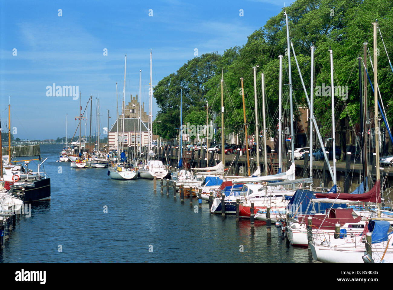 Veere, Zeeland, Niederlande, Europa Stockfoto