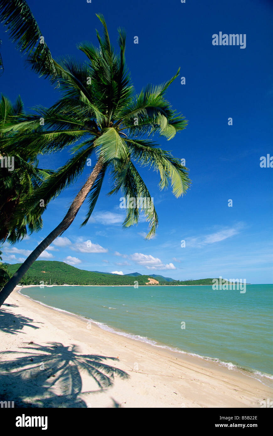 Bophut heißt Big Buddha, einem ruhigen Rucksacktouristen Strand am Resort Insel Koh Samui, Thailand, Südostasien Stockfoto