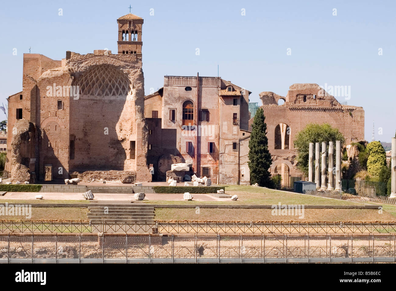 Italien ältere Forum Romanum Stockfoto