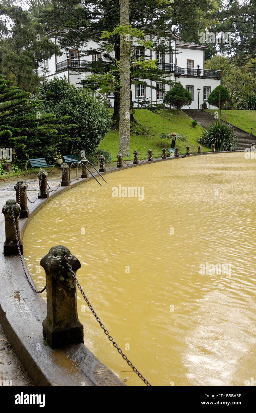 Terra Nostra Garden, Furnas, Insel Sao Miguel, Azoren, Portugal, Europa Stockfoto