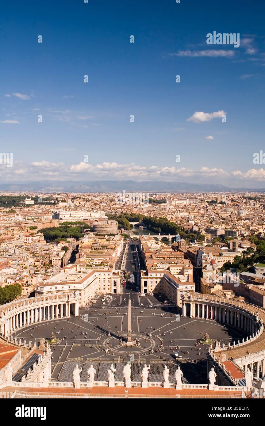 Italien Rom Vatikan Sankt Petersplatz Stockfoto