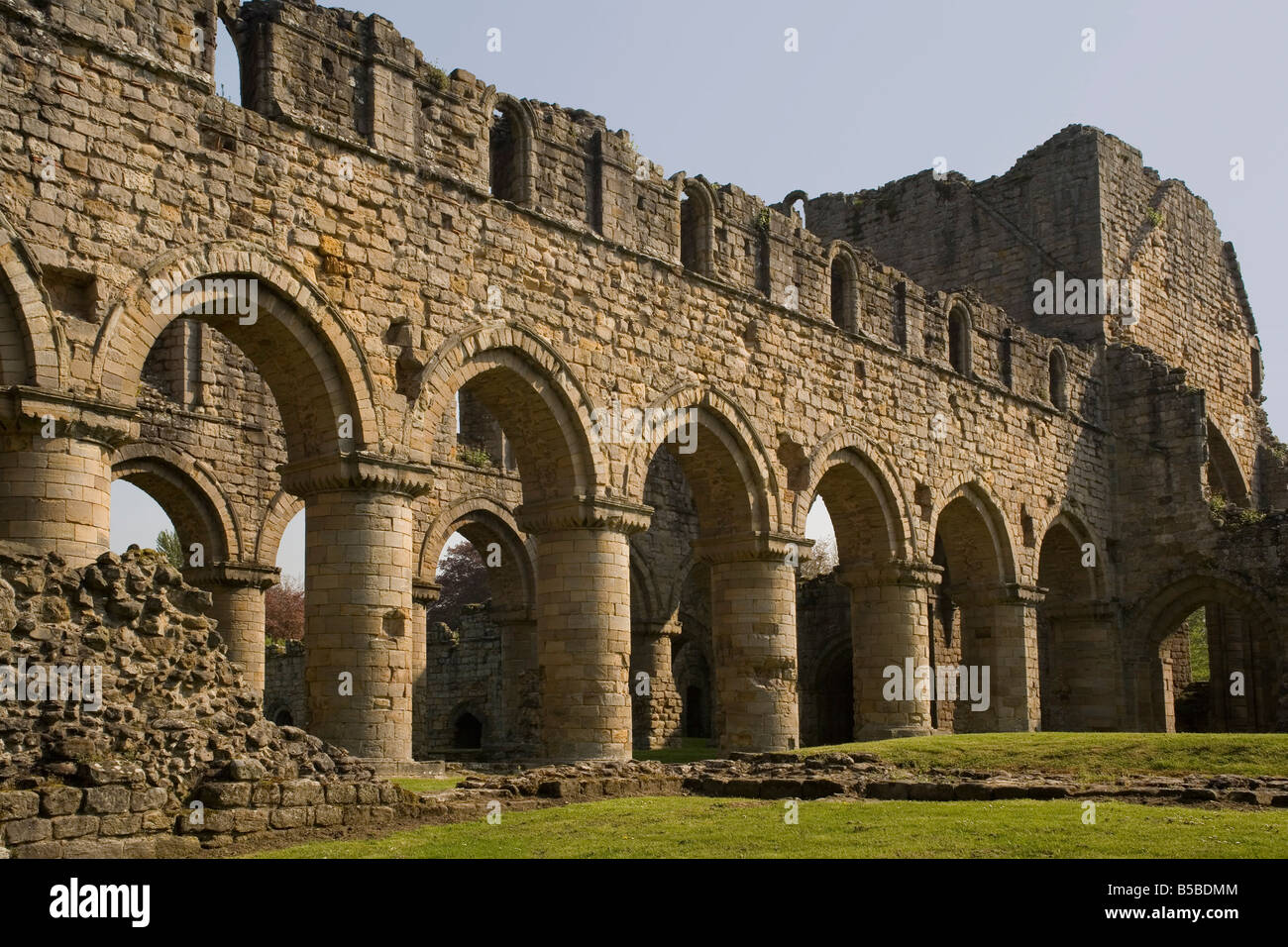 Buildwas Abbey Shropshire England England Europa Stockfoto