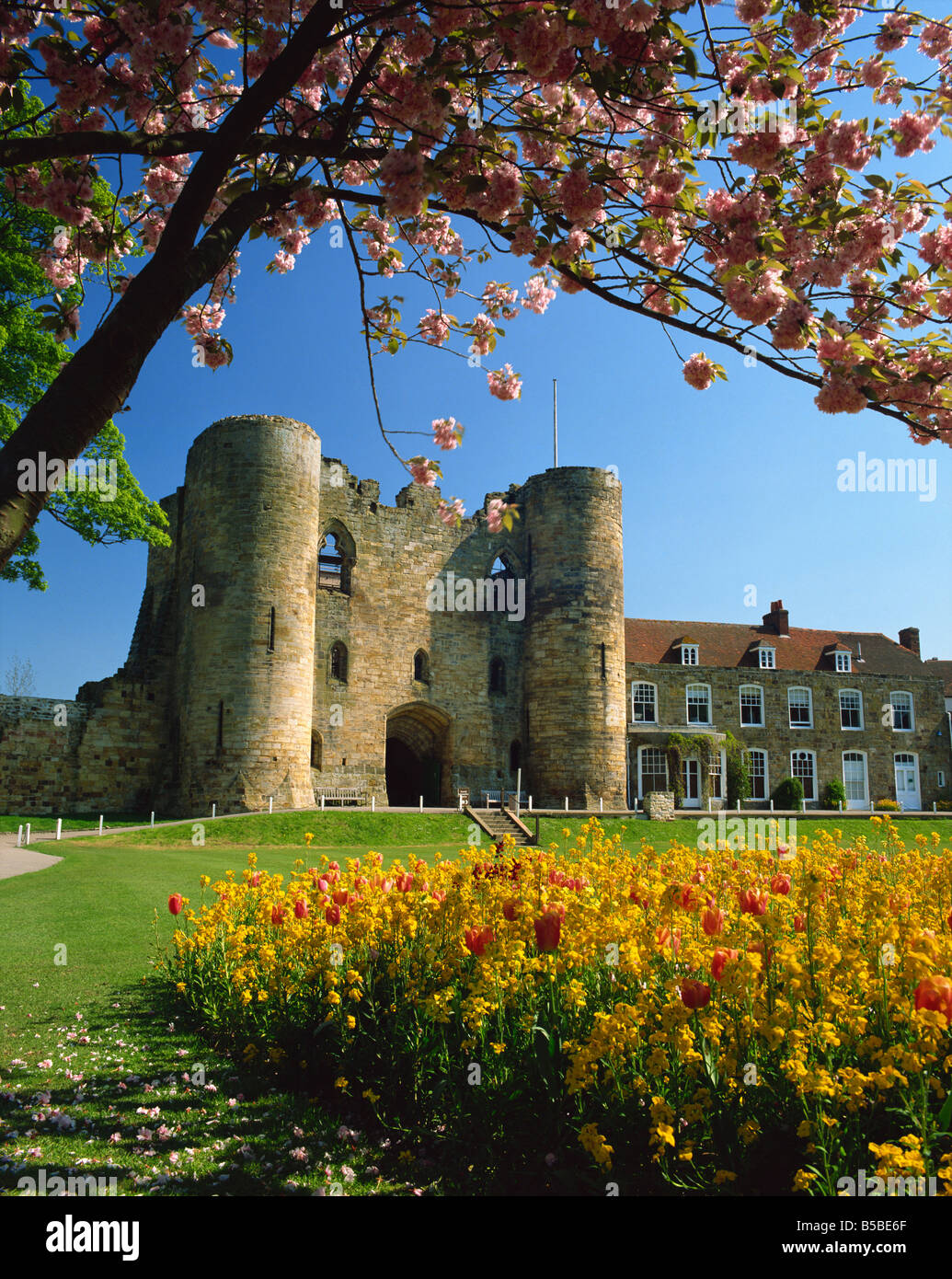 Das Schloss Torhaus, Tonbridge, Kent, England, Europa Stockfoto