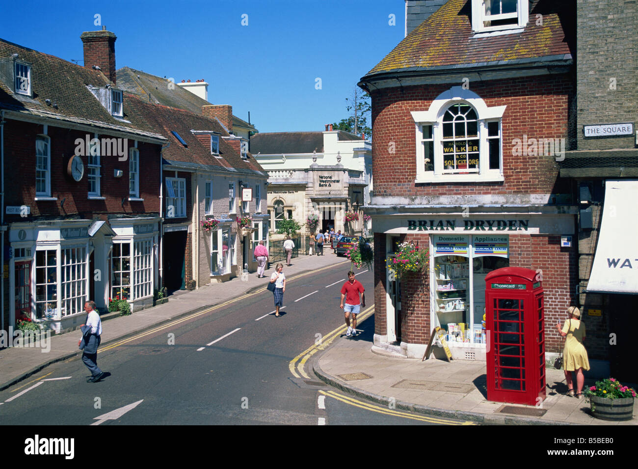 Westen Borough, Wimborne, Dorset, England, Europa Stockfotografie Alamy