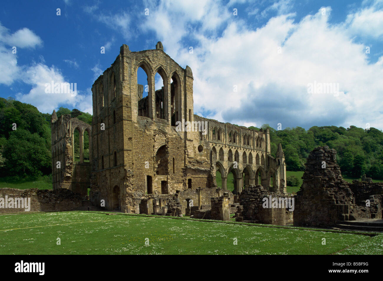 Riveaulx Abbey, Yorkshire, England, Europa Stockfoto