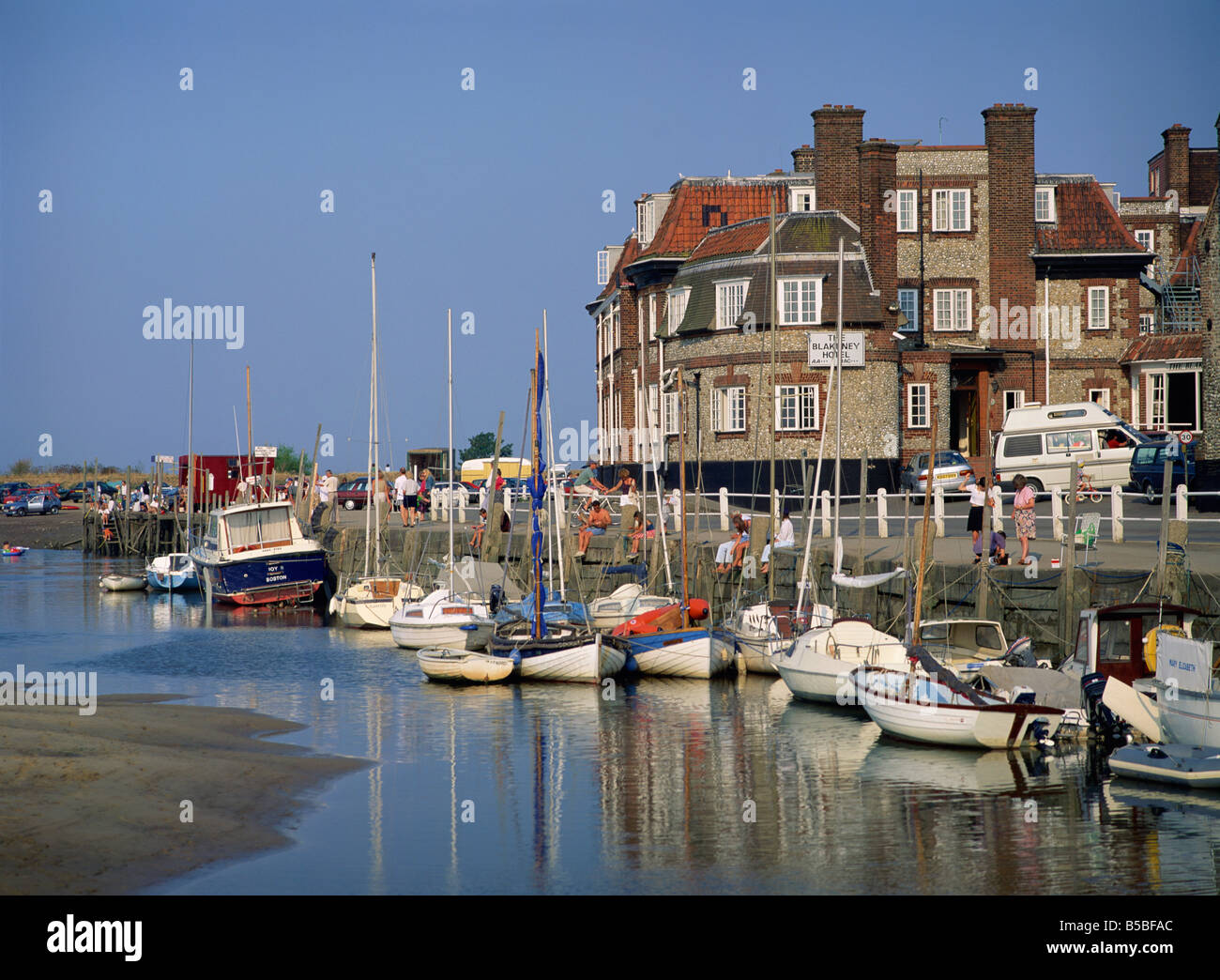 Blakeney Hafen, Norfolk, England, Europa Stockfoto
