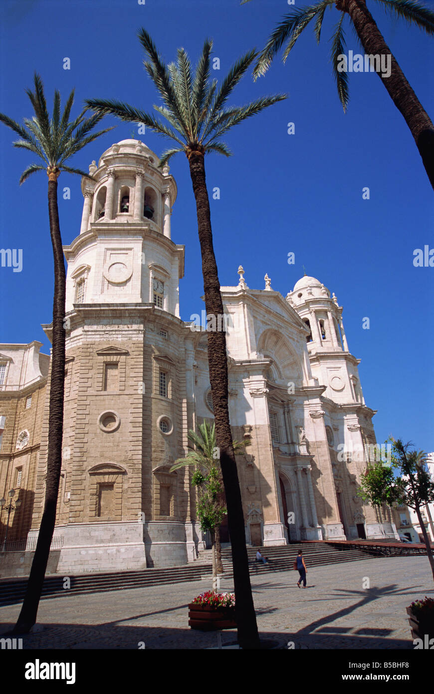 Kathedrale von Cadiz Andalusien Spanien Europa Stockfoto