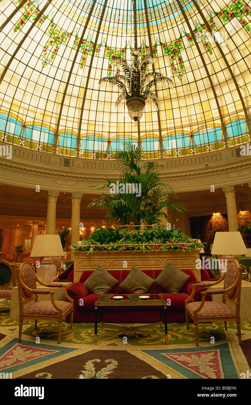 Interieur, Hotel Palace, Madrid, Spanien, Europa Stockfoto