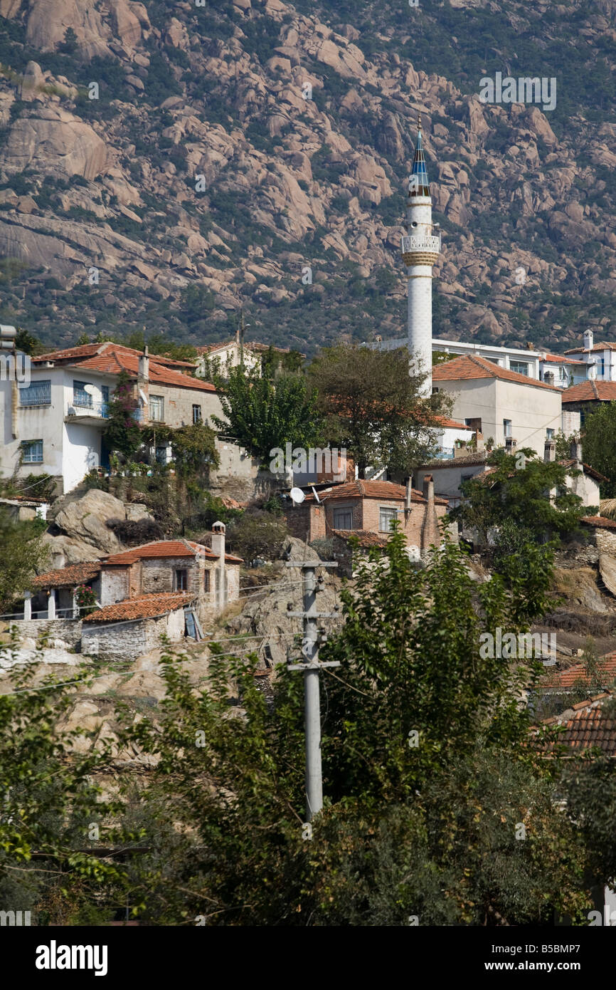 Der antiken Stadt Herakleia (Latmus in griechischer Sprache), durch das Bafa See im Westen der Türkei Stockfoto