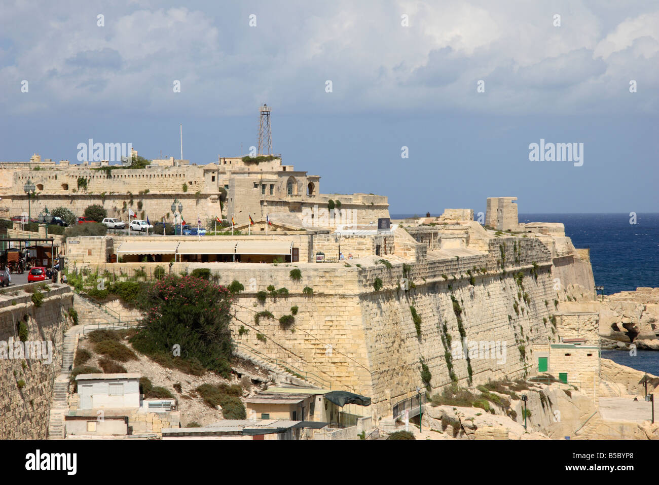 "Fort St. Elmo" in Valletta, Malta. Stockfoto