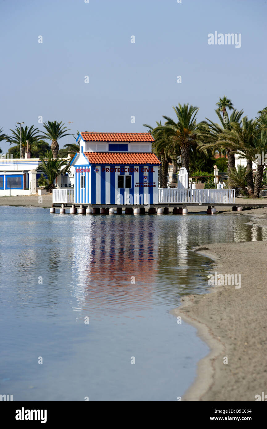 Das Resort Los Alcazares am Rande des Mar Menor, Spanien Stockfoto