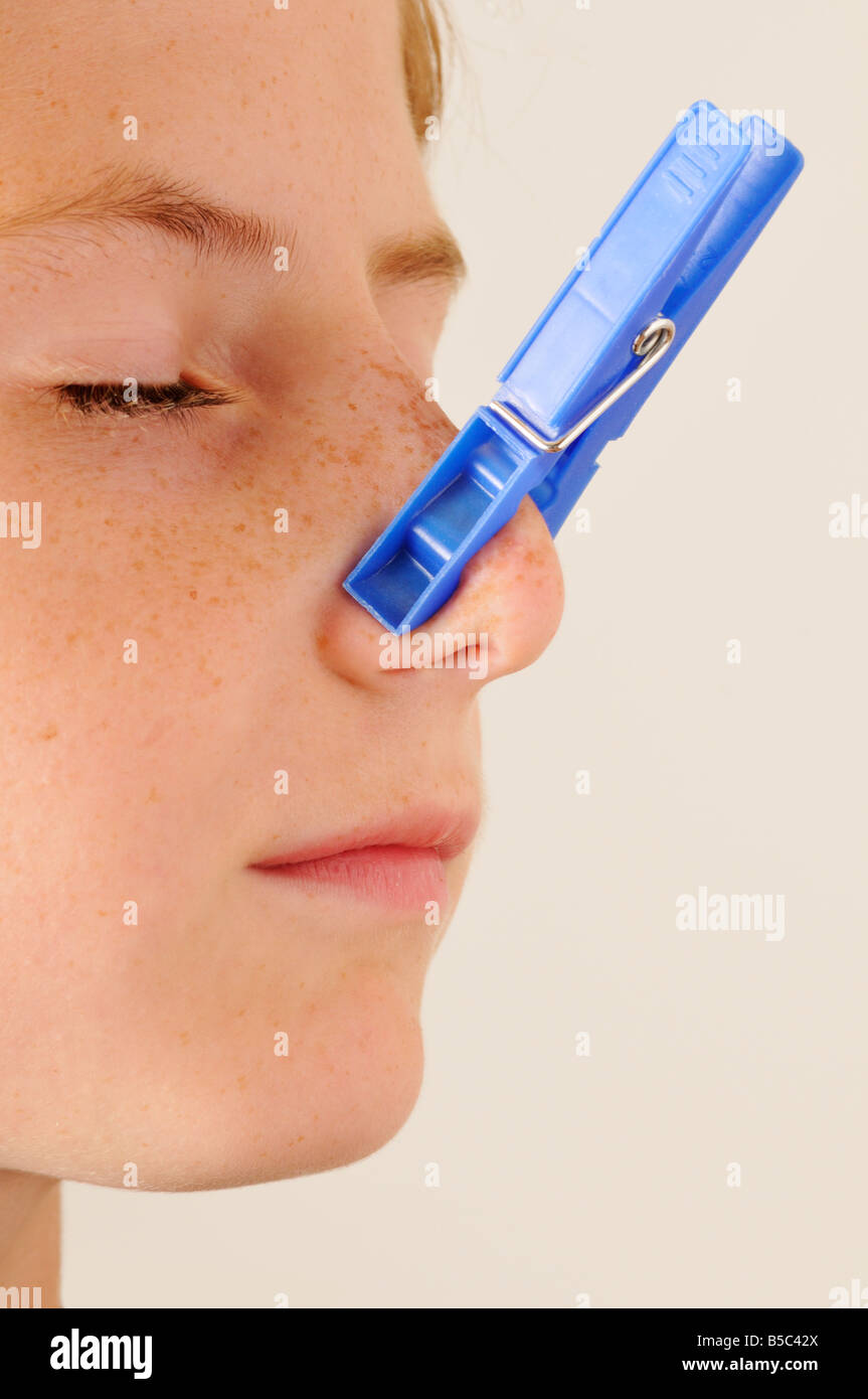 Blocked nose Fotos und Bildmaterial in hoher Auflösung Alamy