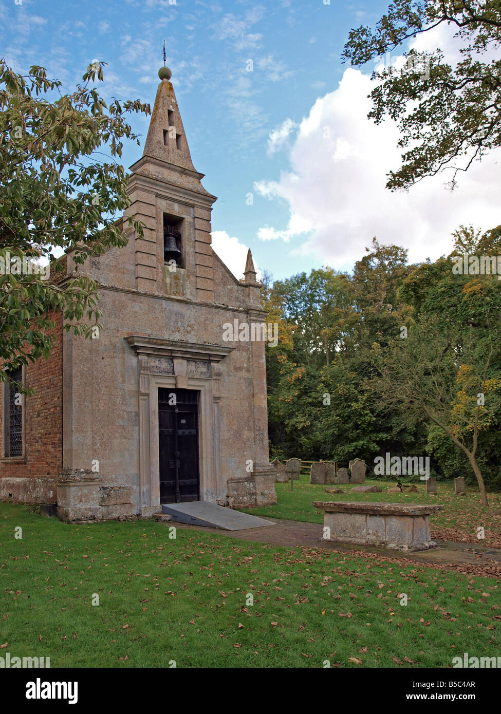 Gidding Kirchlein Stockfoto