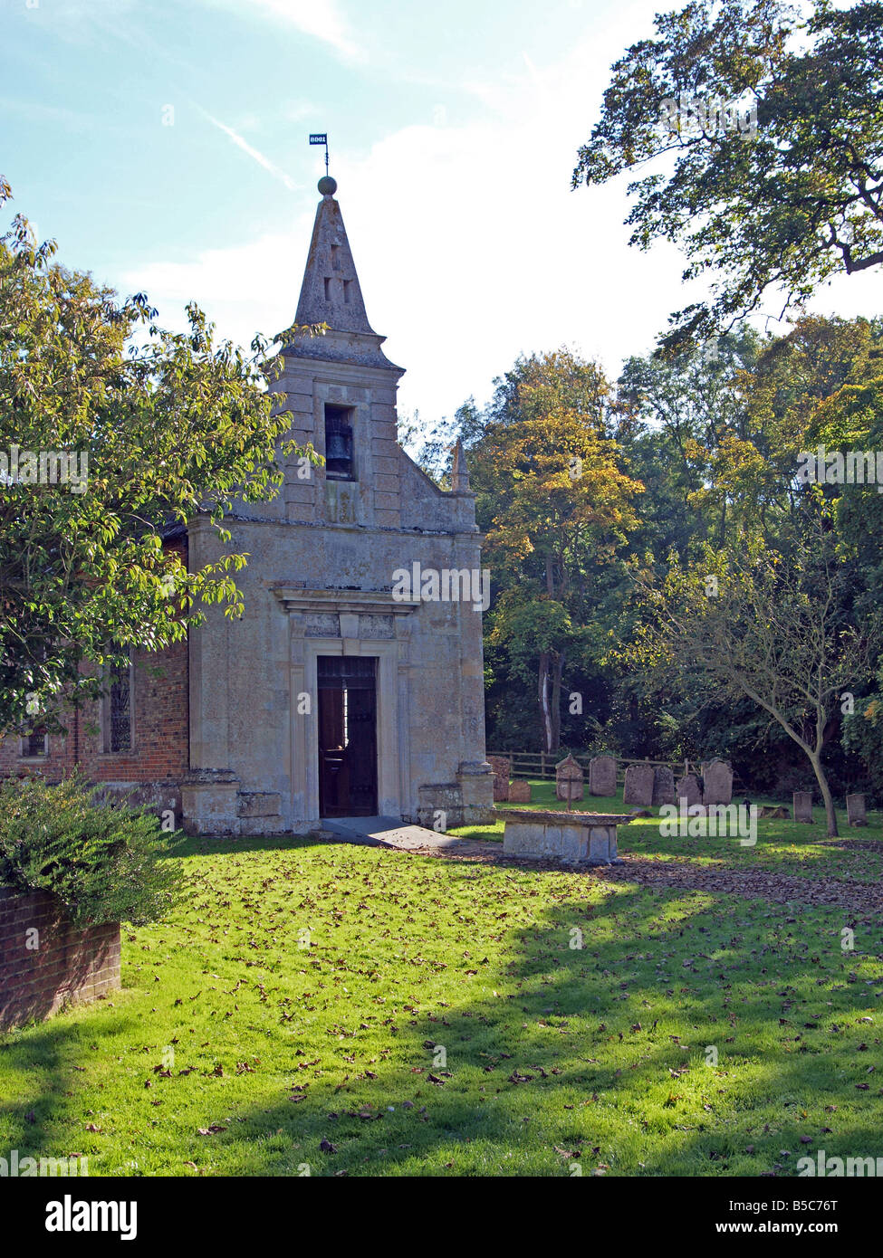Gidding Kirchlein Stockfoto