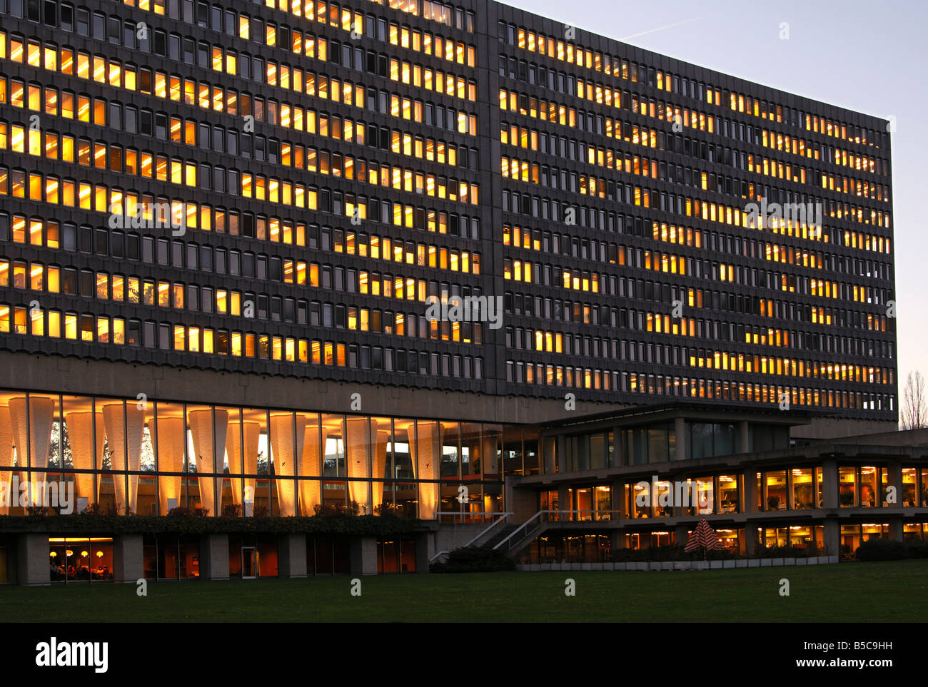 Hauptsitz der International Labour Organization, ILO, Genf, Schweiz Stockfoto