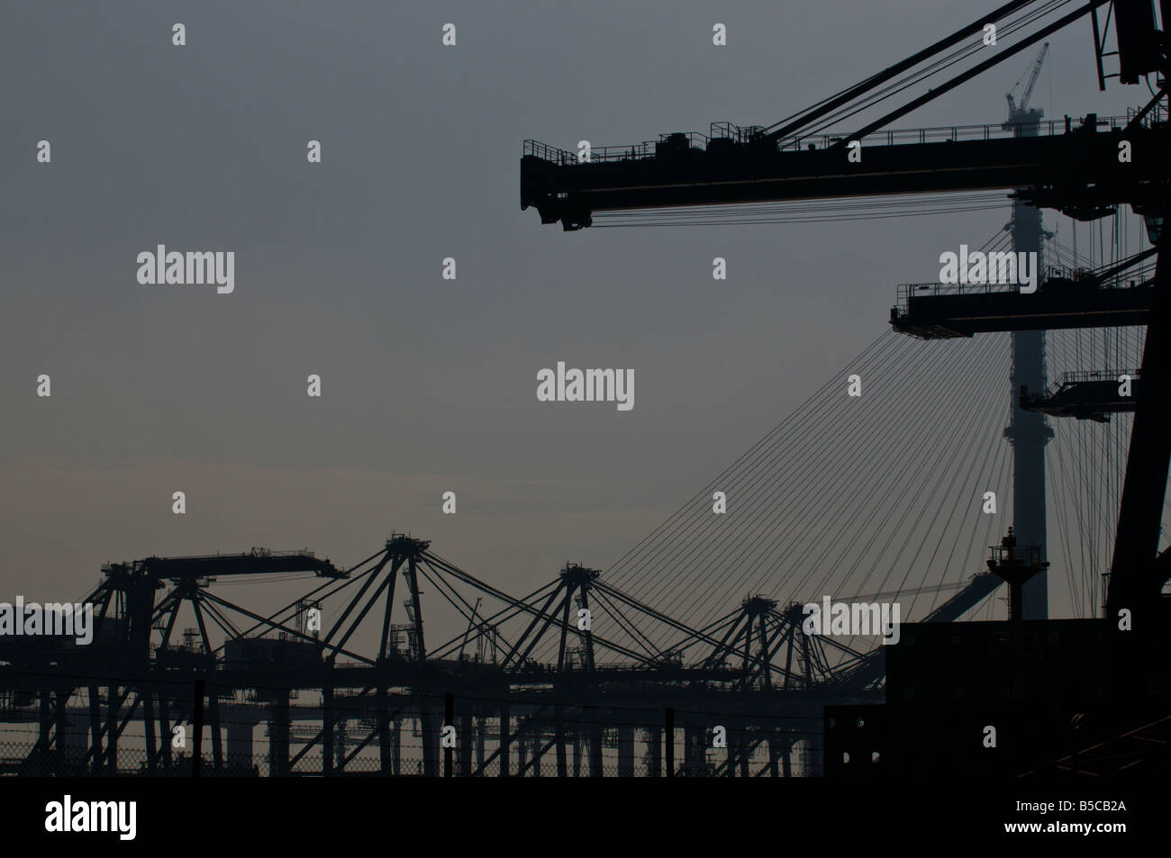 Hong Kong Shipyard Stockfoto