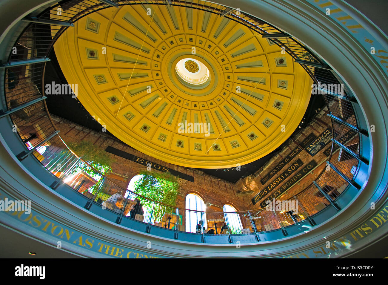 Quincy Market, Boston, Massachusetts Stockfoto