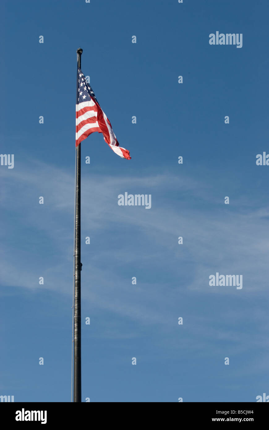 Stars And Stripes Flagge USA Stockfoto