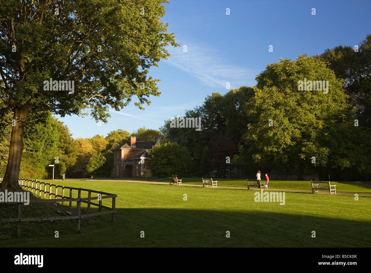 Clare County Park in Clare, Suffolk, UK Stockfoto