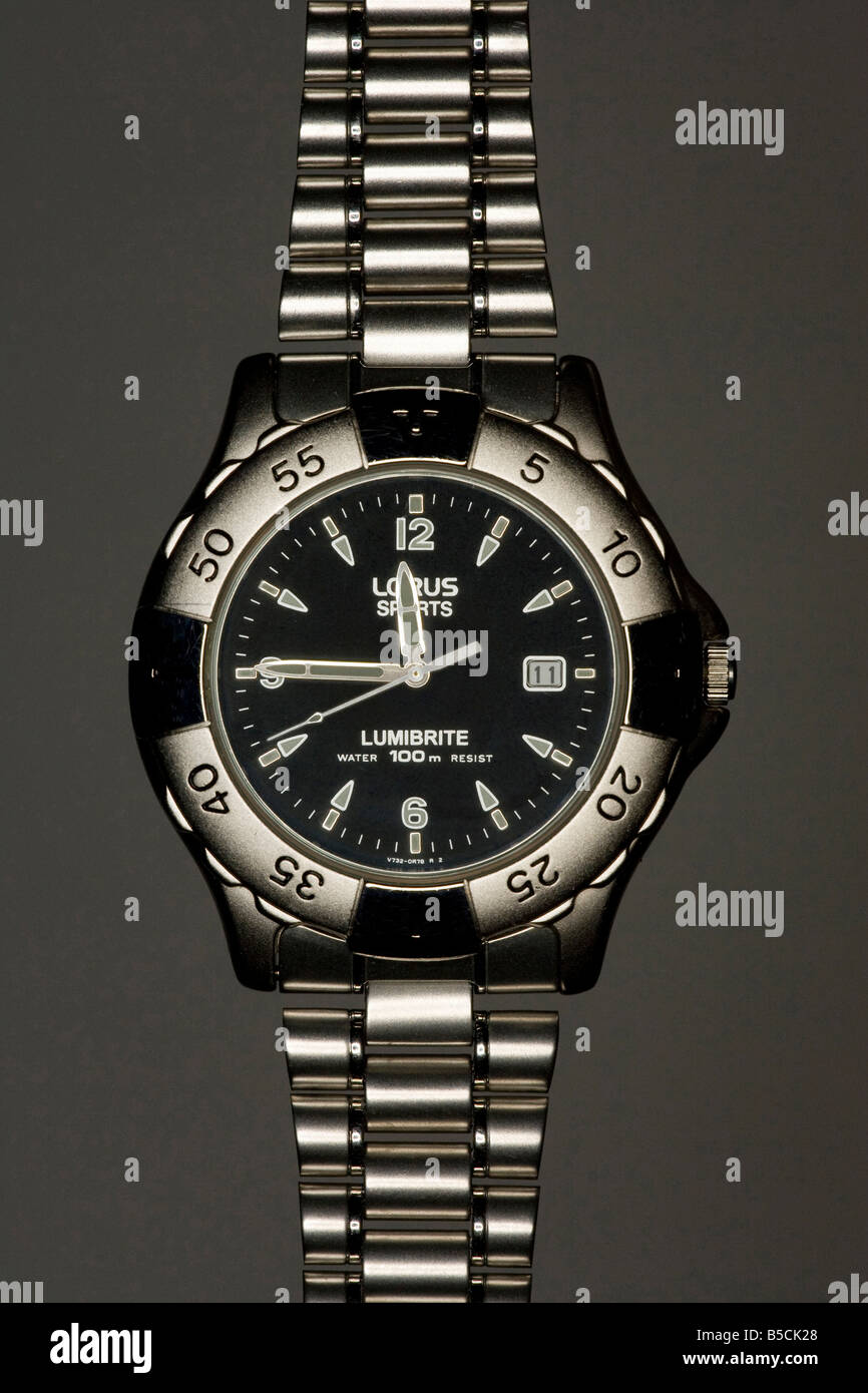 Herren Armbanduhr Stockfoto