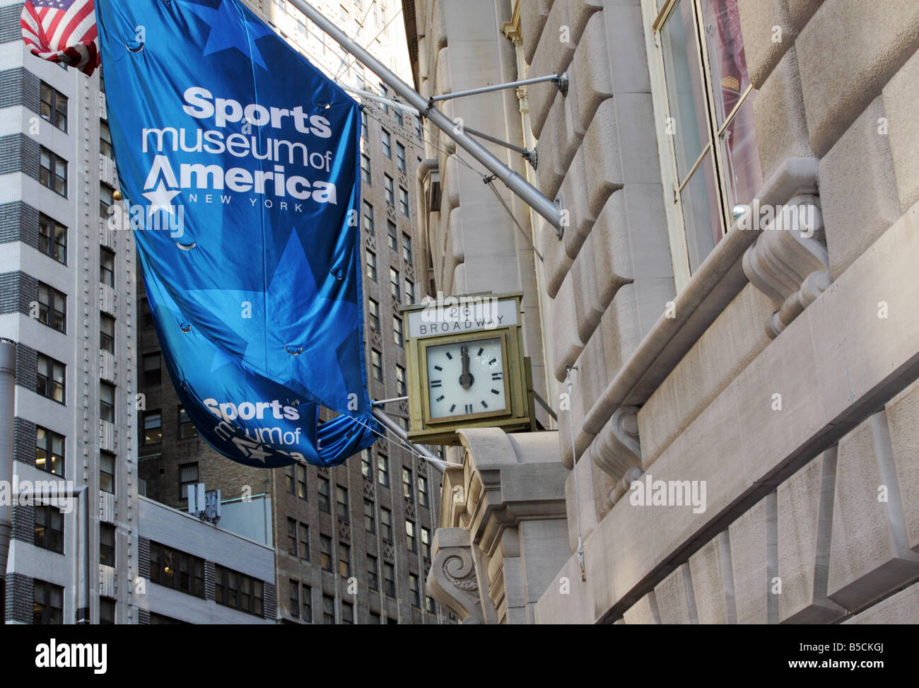 Sport Museum of America auf 26 Broadway New York City USA Stockfoto
