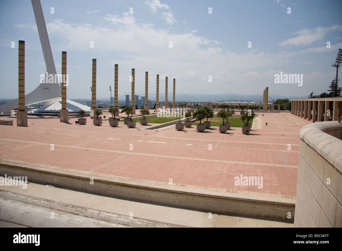 Bilder von Barcelona Stadion und komplexen Jahren auf... Stockfoto